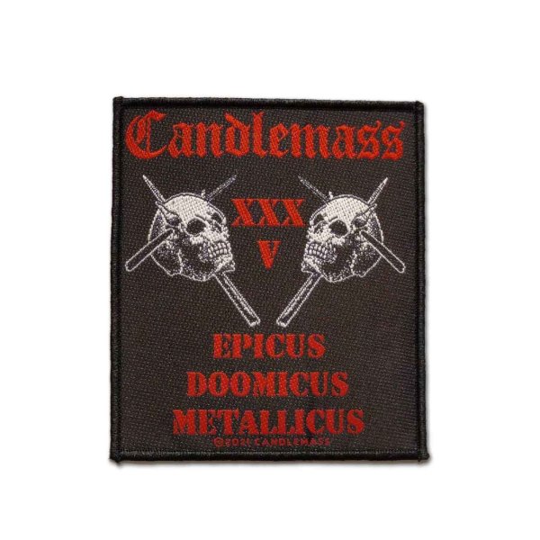 画像1: Candlemass パッチ／ワッペン キャンドルマス Epicus 35th Anniversary (1)