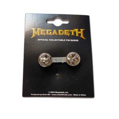画像2: Megadeth メタルピンバッジ メガデス Logo