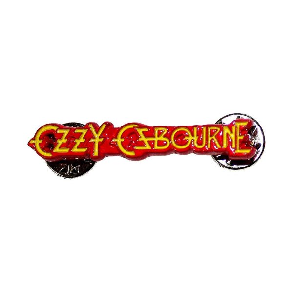 画像1: Ozzy Osbourne メタルピンバッジ オジー・オズボーン Logo (1)
