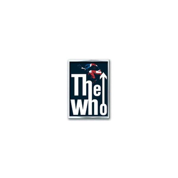 画像1: The Who メタルピンバッジ ザ・フー Leap Logo (1)