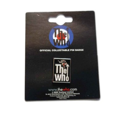 画像1: The Who メタルピンバッジ ザ・フー Leap Logo