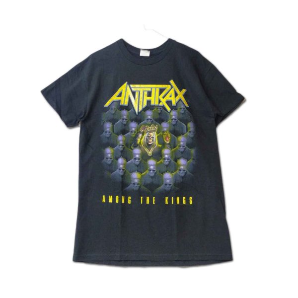 画像1: Anthrax バンドTシャツ アンスラックス Among The/For All Kings World Tour 2010 [Back Print] (1)