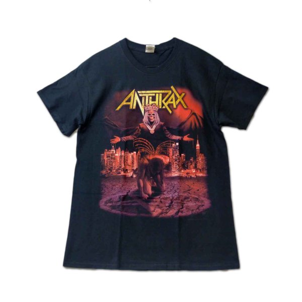 画像1: Anthrax バンドTシャツ アンスラックス Bloody Wings Tour 2016 [Back Print] (1)