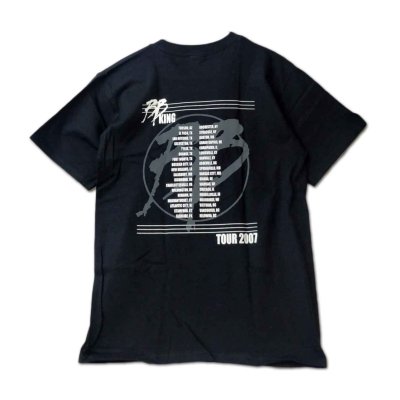 画像1: B.B.King Tシャツ B.B.キング Blue Portrait 2007 Tour [Back Print]