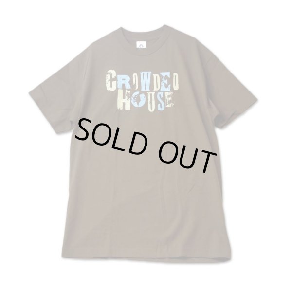 画像1: Crowded House バンドTシャツ クラウデッド・ハウス Distressed Logo (1)