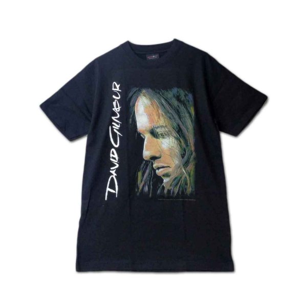 画像1: David Gilmour Tシャツ デヴィッド・ギルモア Profile PINK FLOYD (1)