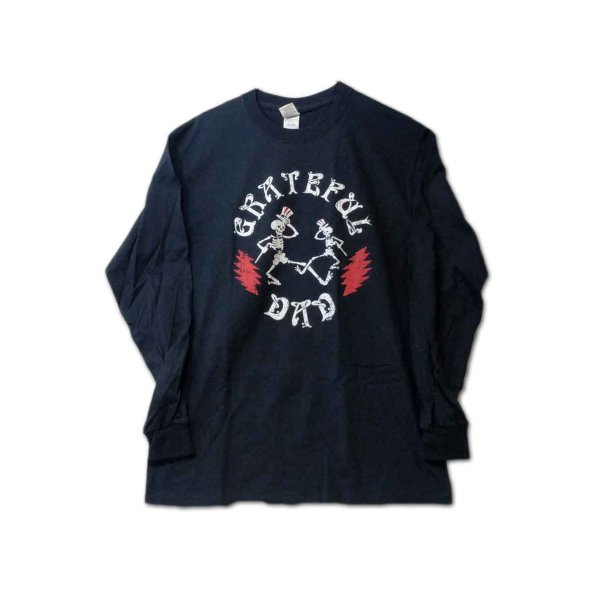 画像1: Grateful Dead ロングスリーヴTシャツ グレイトフル・デッド Dancing Skeletons (1)