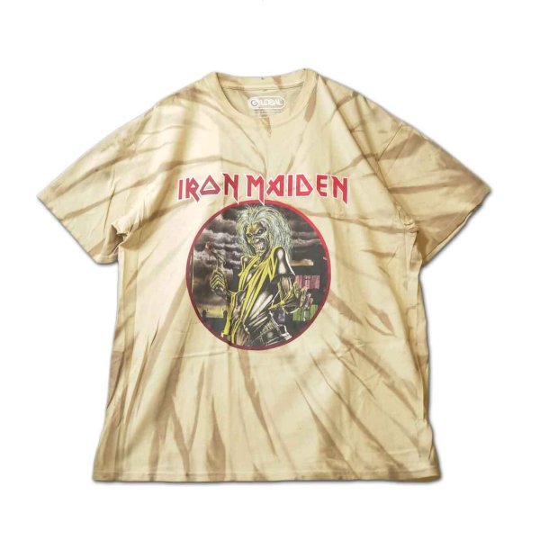 画像1: Iron Maiden バンドTシャツ アイアン・メイデン Killers Tie-Dye (1)