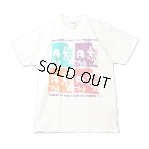 画像1: Jimi Hendrix Tシャツ ジミ・ヘンドリックス 2011 Tribute Tour [Back Print] (1)