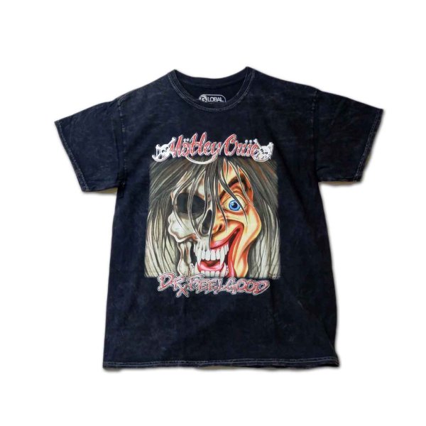 Motley Crue バンドTシャツ モトリー・クルー Crash u0026 Burn Stonewash [Back Print] - バンドTシャツ の通販ショップ『Tee-Merch!』