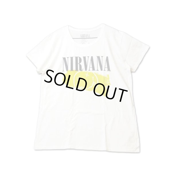 画像1: Nirvana バンドTシャツ ニルヴァーナ Painted Smile (1)