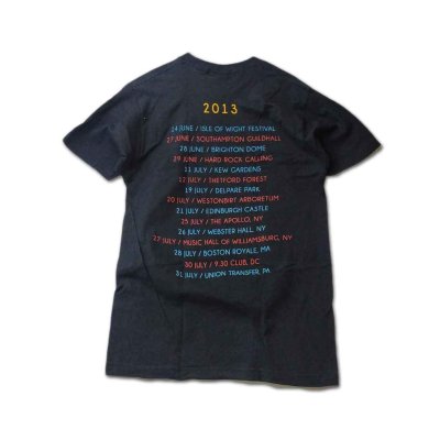 画像1: Paul Weller Tシャツ ポール・ウェラー Sonik Kicks 2013 Tour BLACK [Back Print]