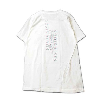 画像1: Paul Weller Tシャツ ポール・ウェラー Sonik Kicks 2012 Tour WHITE [Back Print]