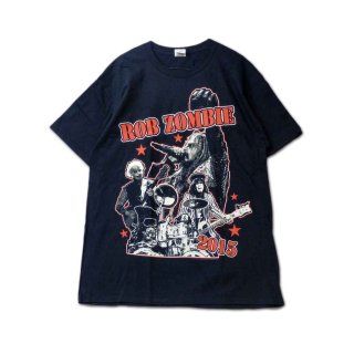 Rob Zombie バンドTシャツ ロブ・ゾンビ Blue Face - バンドTシャツの通販ショップ『Tee-Merch!』