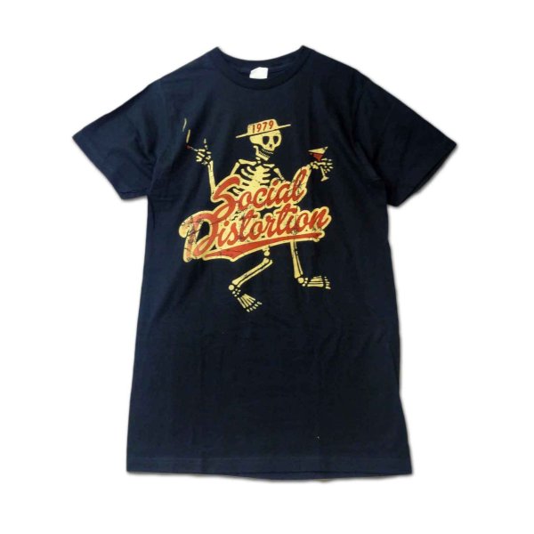 Social Distortion バンドTシャツ ソーシャル・ディストーション Yellow Skelly - バンドTシャツ の通販ショップ『Tee-Merch!』