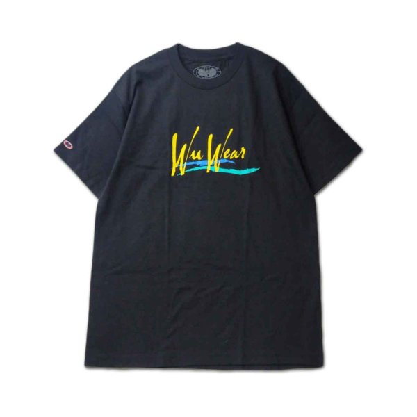 画像1: Wu-Tang Clan Tシャツ ウータン・クラン Wave 80s Logo (1)