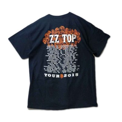 画像1: ZZ Top バンドTシャツ ZZトップ La Futura Tour 2015 [Back Print]