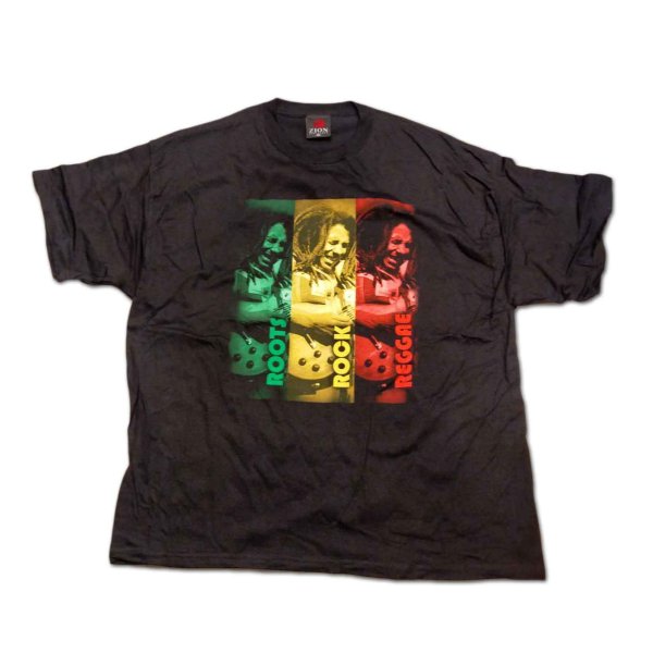 画像1: Bob Marley ビッグTシャツ ボブ・マーリー Roots Rock Reggae [2XL] (1)