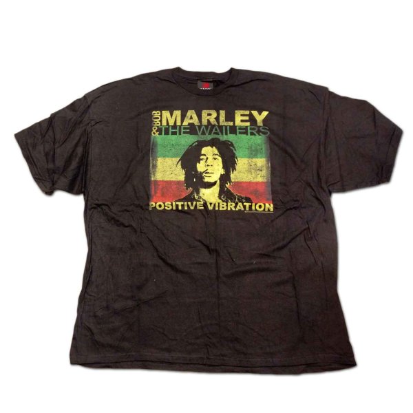 画像1: Bob Marley ビッグTシャツ ボブ・マーリー Positive Vibration [3XL] (1)