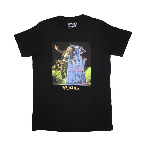 画像1: Beetlejuice ムービーTシャツ ビートルジュース Grave (1)