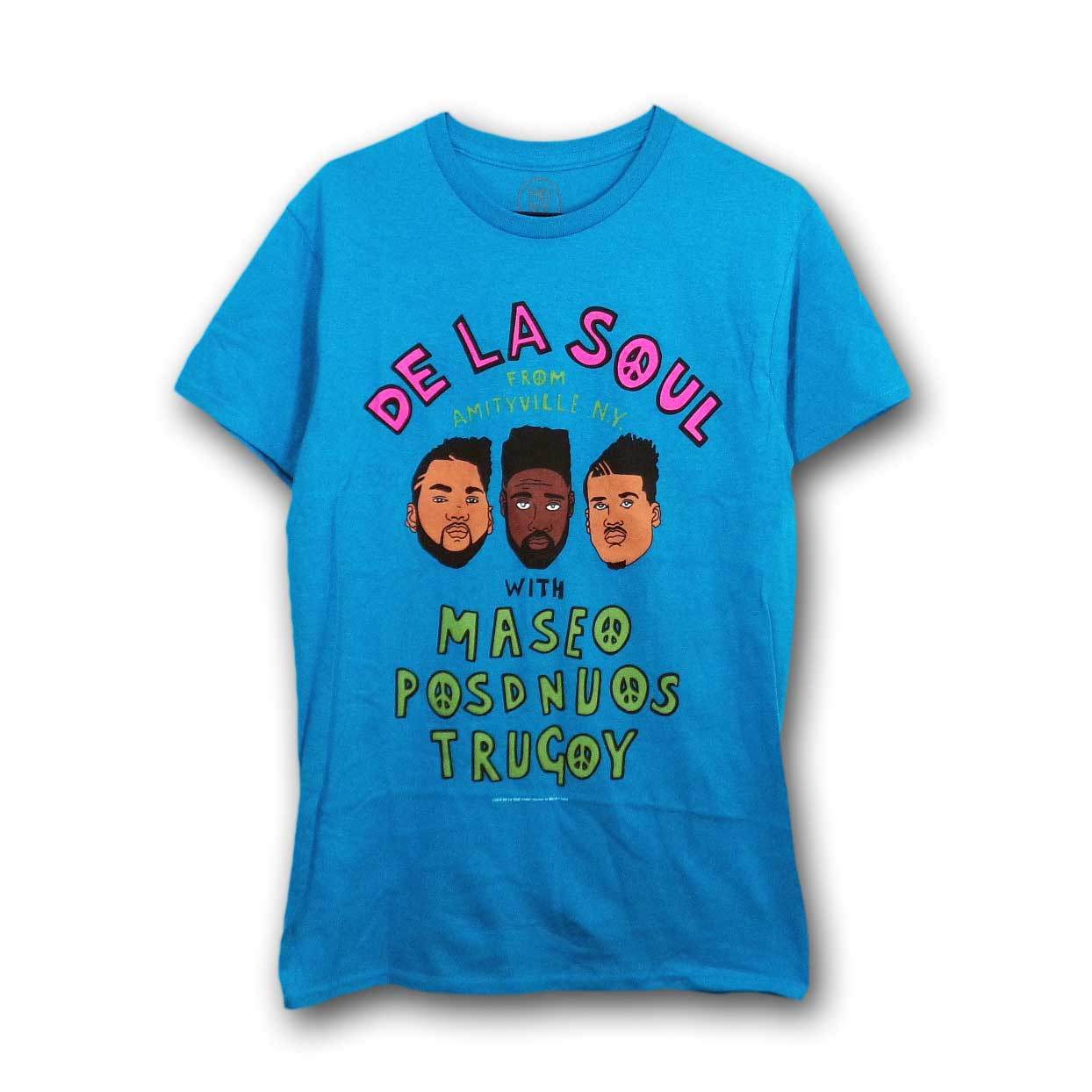 De La Soul Tシャツ デ ラ ソウル From Amityville Turquoise バンドtシャツの通販ショップ Tee Merch