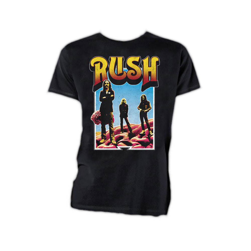 rush バンドTシャツファッション