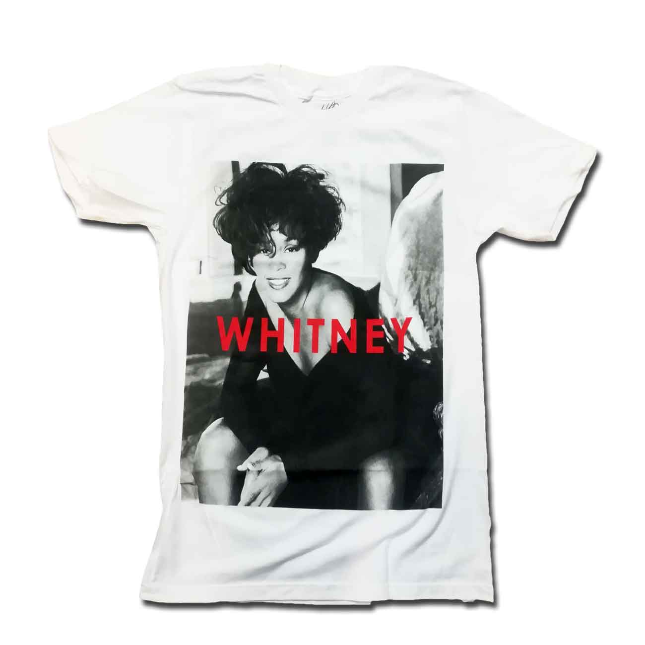 Whitney Houston Tシャツ ホイットニー・ヒューストン B&W Portrait
