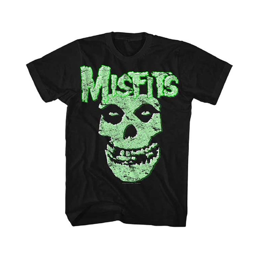 Misfits バンドTシャツ ミスフィッツ Glow Fiend Skull - バンドT