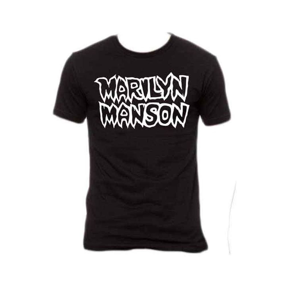 Marilyn Manson バンドtシャツ マリリン マンソン Logo バンドtシャツの通販ショップ Tee Merch