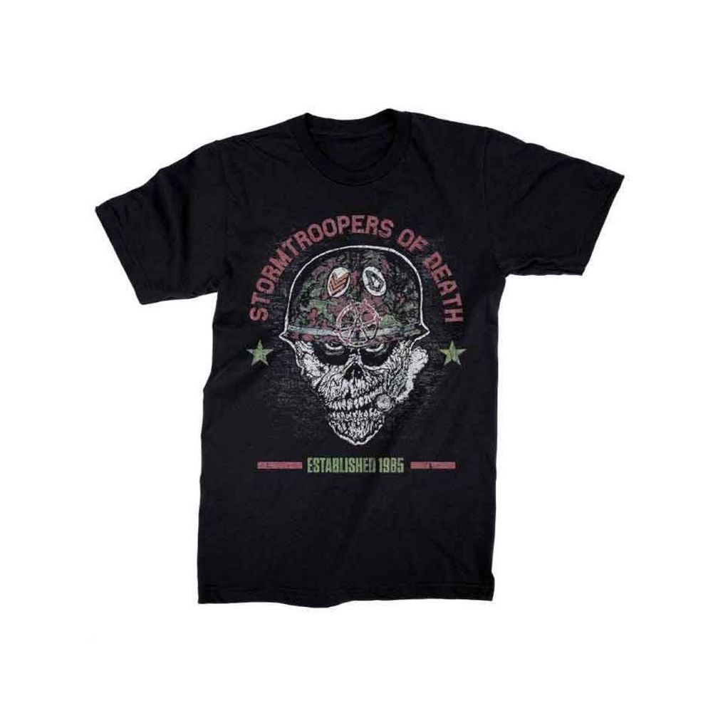 S.O.D. バンドTシャツ Stormtroopers Of Death Helmet Head - バンドT