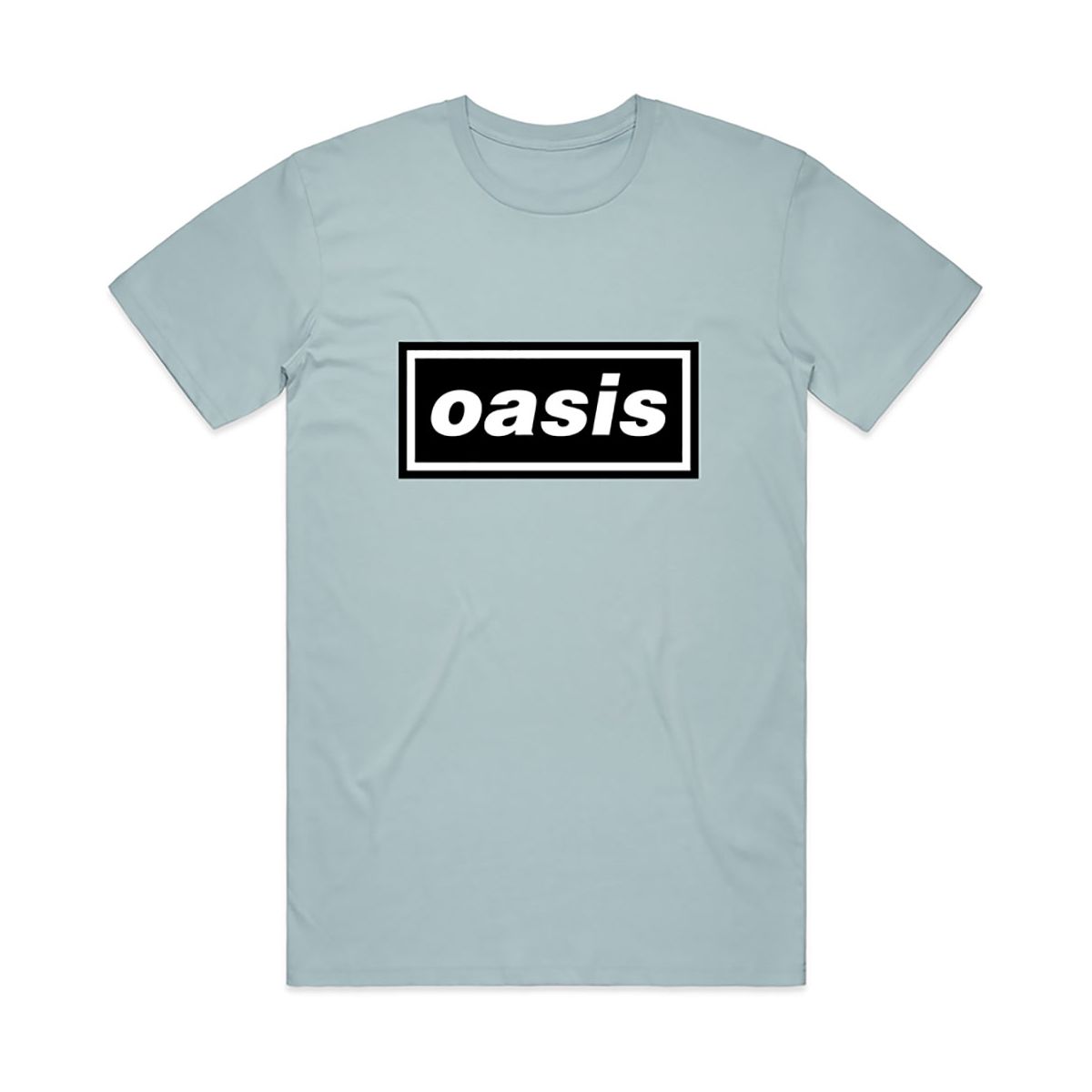 Oasis バンドTシャツ オアシス Decca Logo LIGHT BLUE - バンドTシャツ ...
