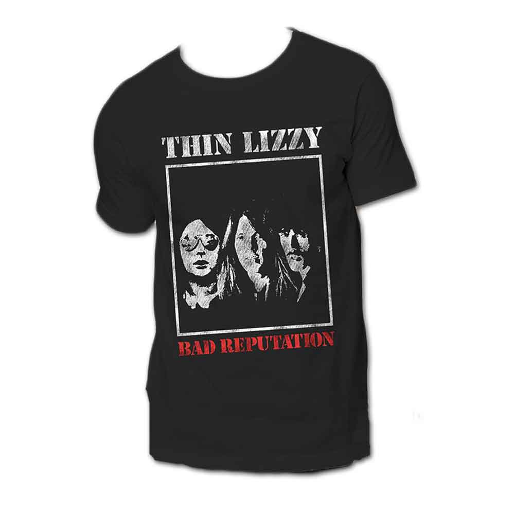 Thin Lizzy バンドTシャツ シン・リジィ Bad Reputation - バンドTシャツの通販ショップ『Tee-Merch!』