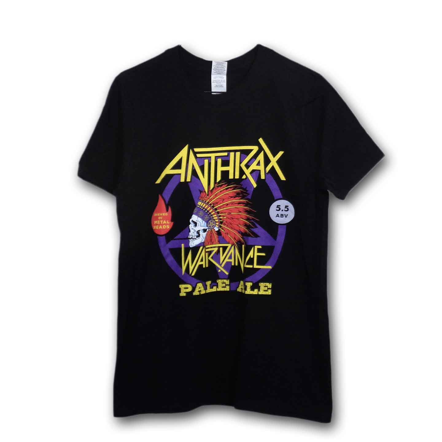 Anthrax バンドTシャツ アンスラックス Wardance Pale Ale World Tour ...