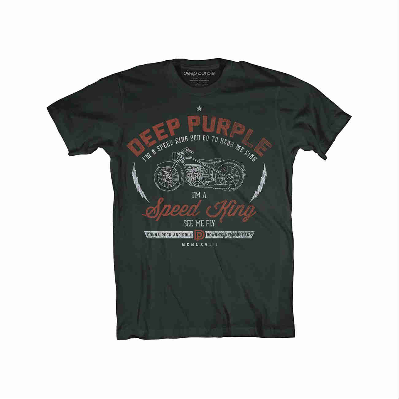 Deep Purple バンドTシャツ ディープ・パープル Speed King - バンドT