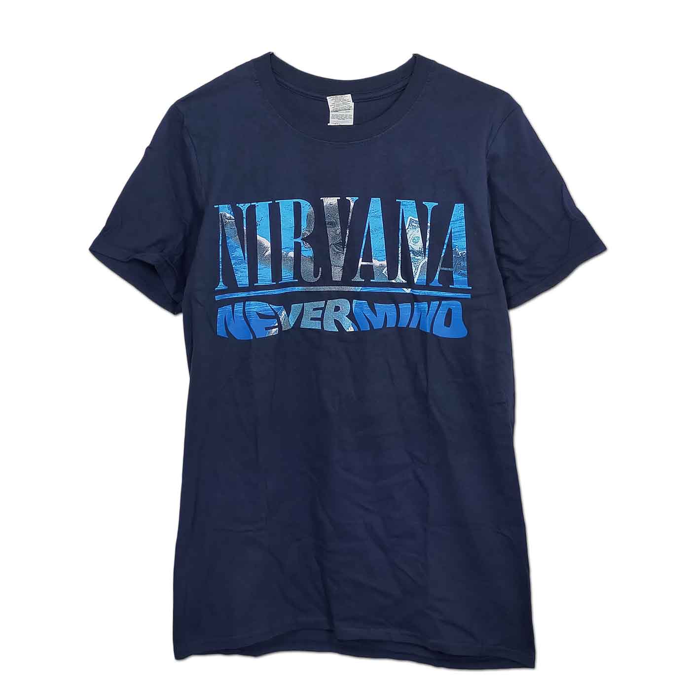 人気ブランドの 美品 USA製 NIRVANA NEVER MIND Tシャツ カート