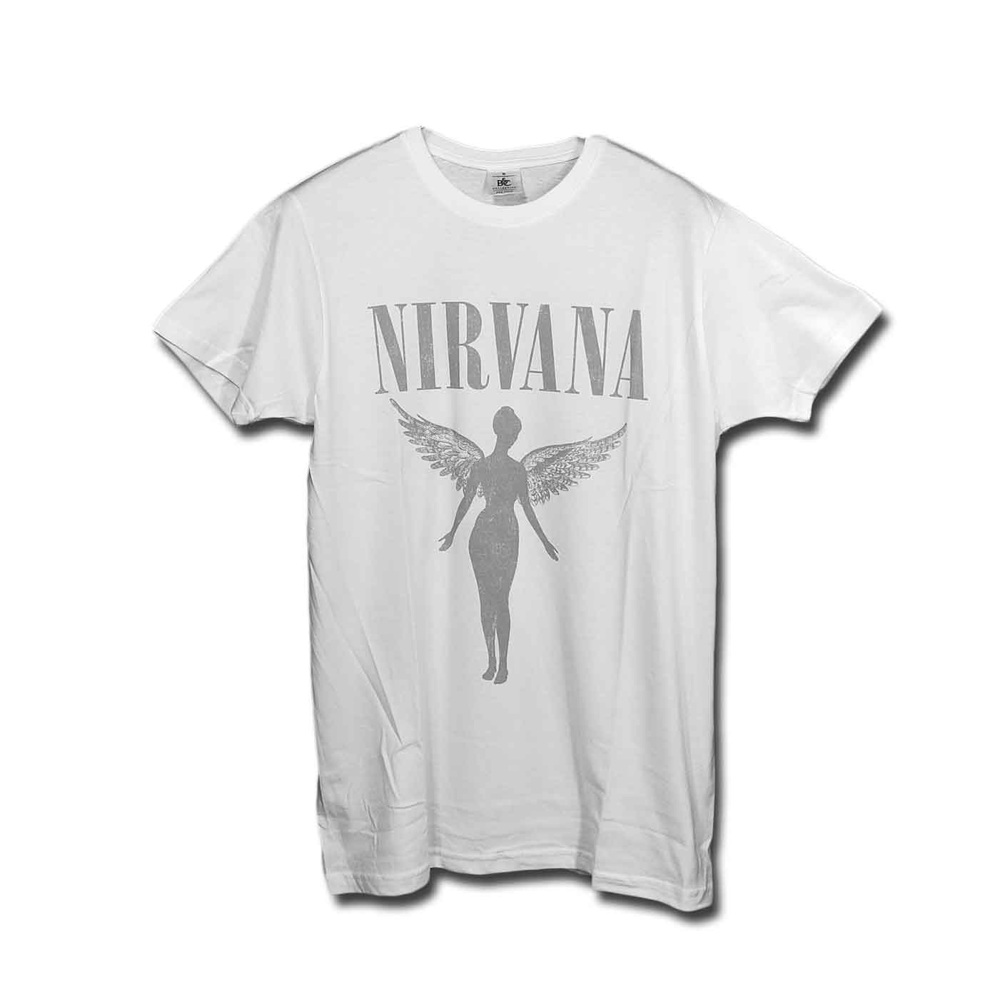 Nirvana バンドTシャツ ニルヴァーナ In Utero Tour WHITE - バンドT ...