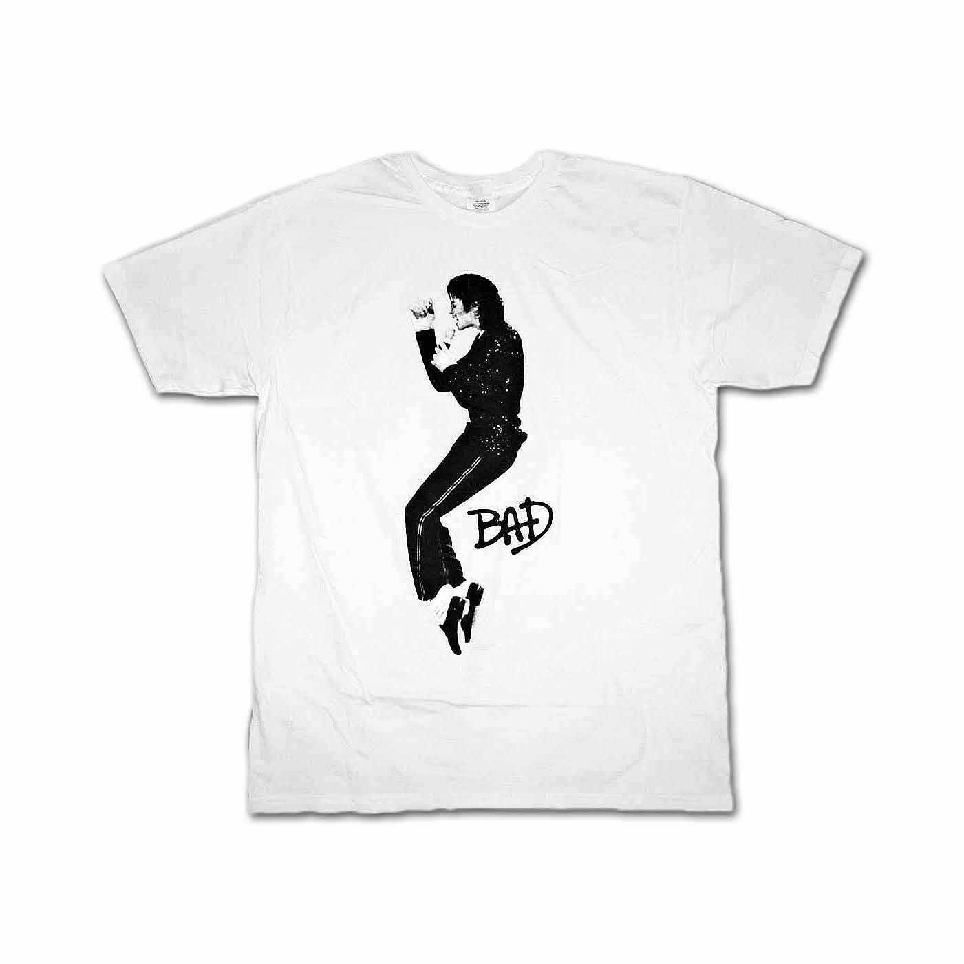 Michael Jackson Tシャツ マイケル・ジャクソン Bad - バンドTシャツの通販ショップ『Tee-Merch!』