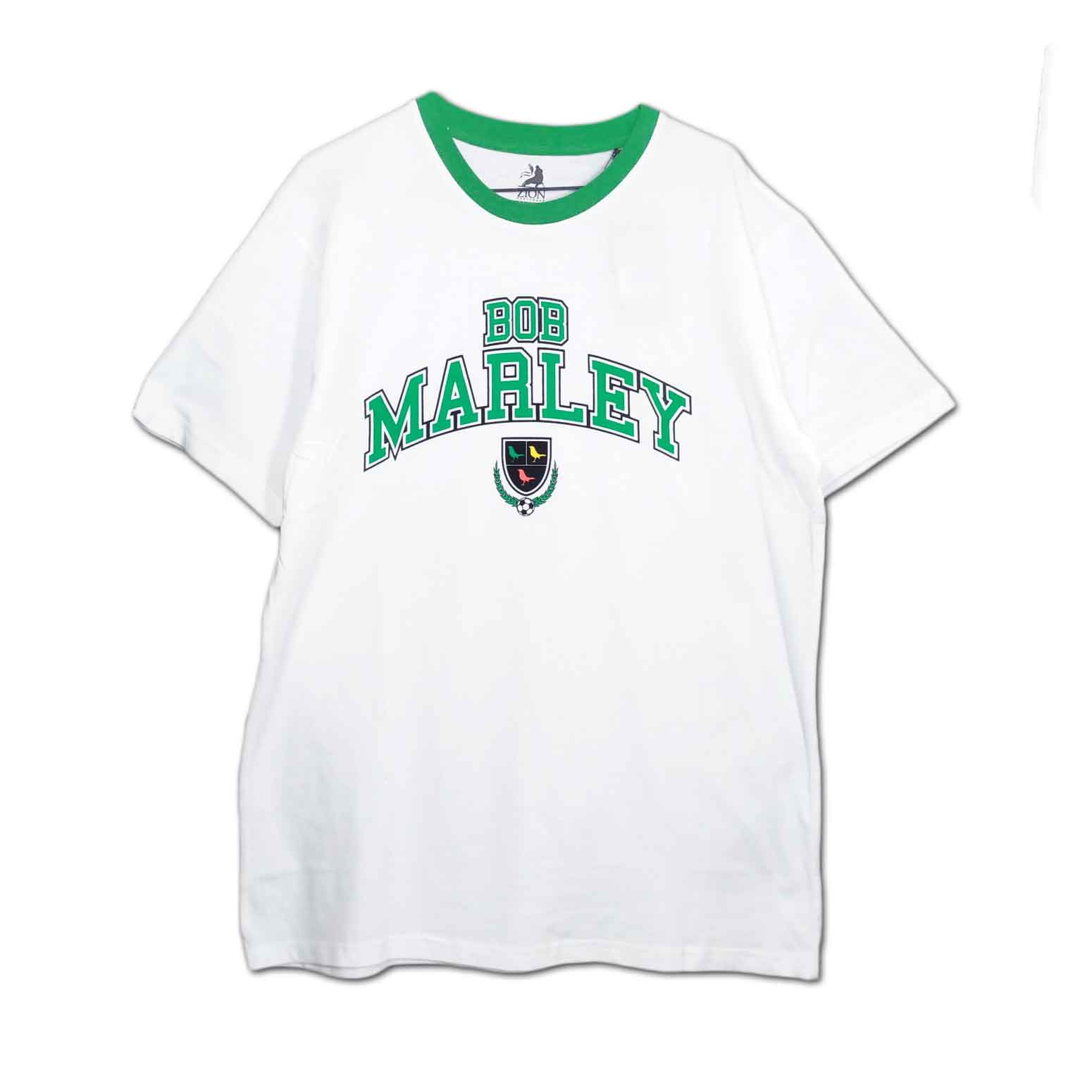 Bob Marley Tシャツ ボブ・マーリー Collegiate Crest Ringer - バンド ...