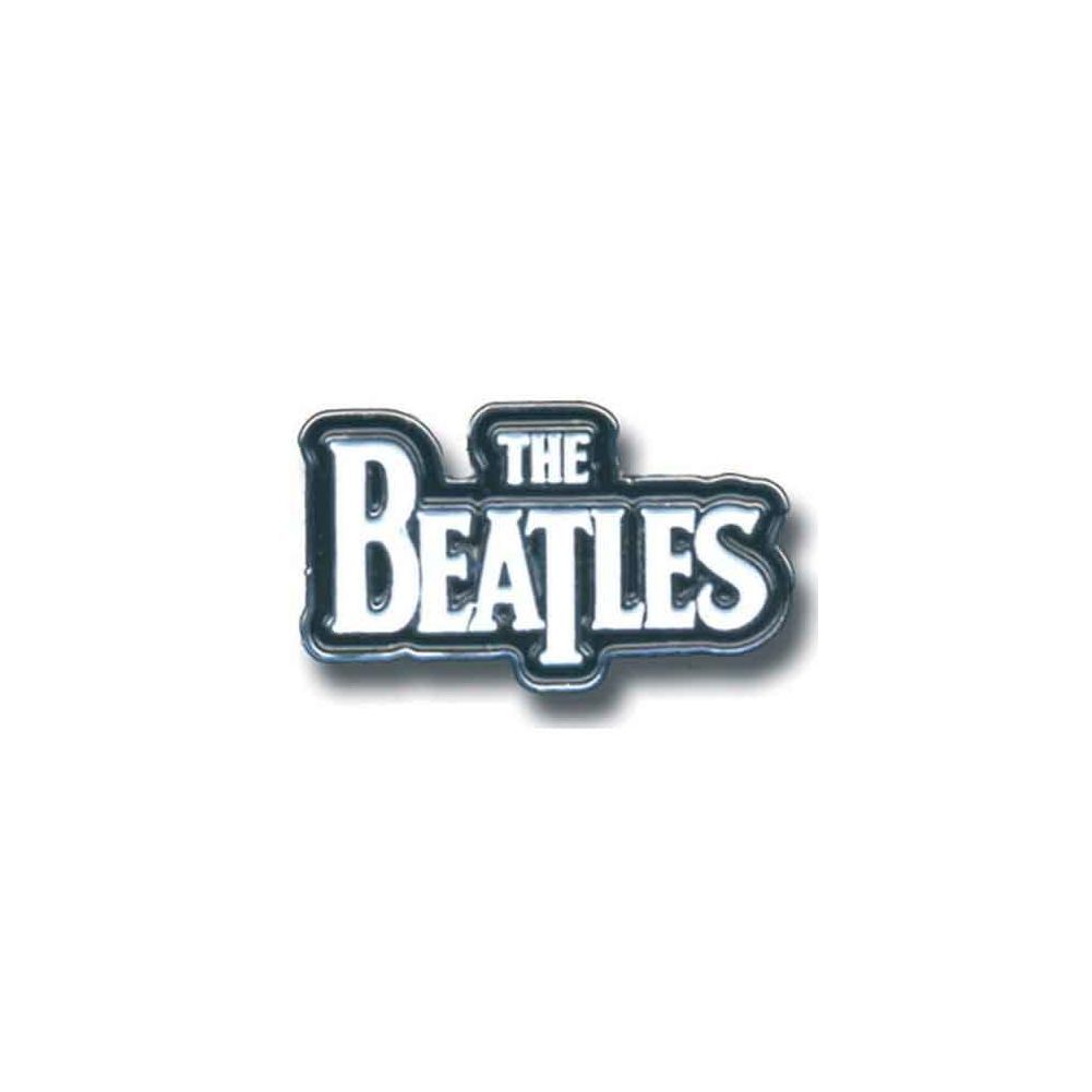 The Beatles メタルピンバッジ ザ・ビートルズ Drum Drop T Logo