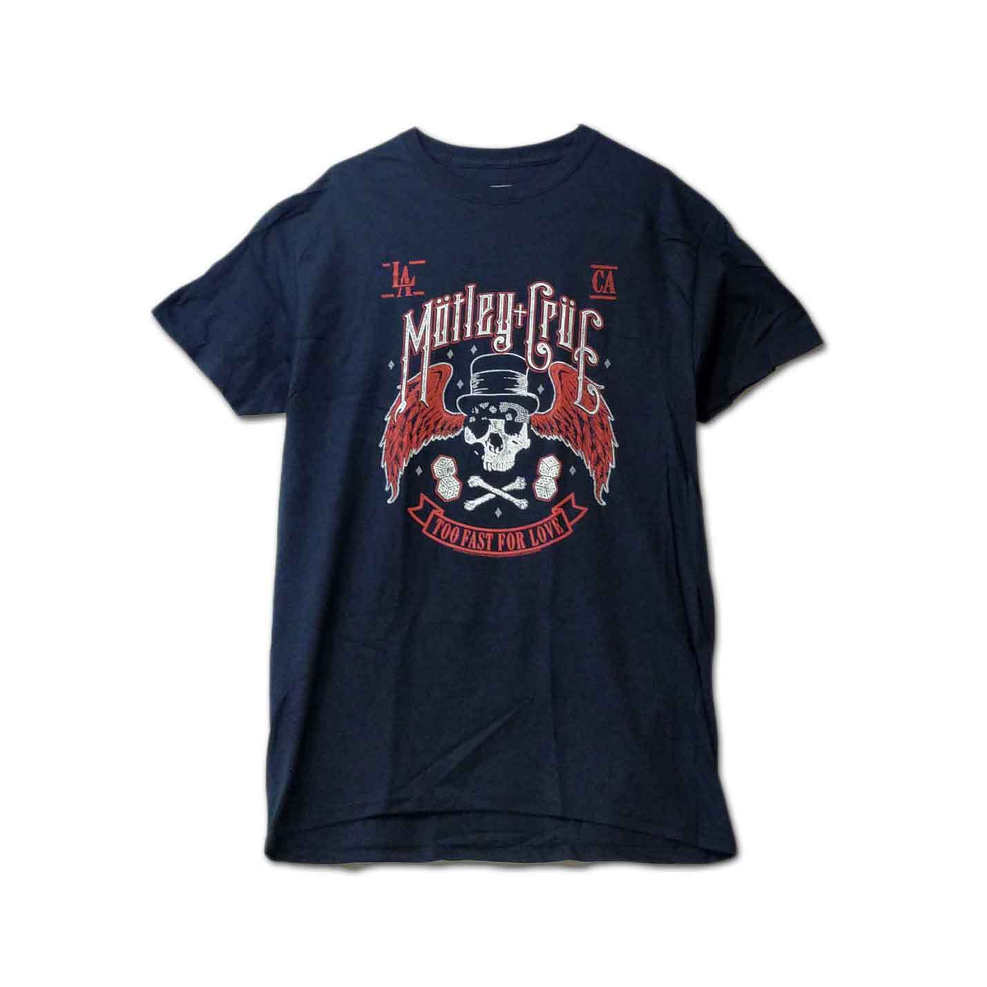 Motley Crue バンドTシャツ モトリー・クルー Too Fast For Love - バンドTシャツの通販ショップ『Tee-Merch!』