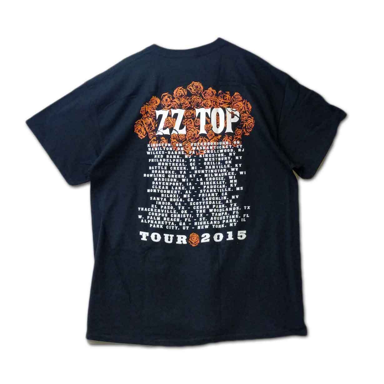 ZZ Top バンドTシャツ ZZトップ La Futura Tour 2015 [Back Print] - バンドTシャツ の通販ショップ『Tee-Merch!』
